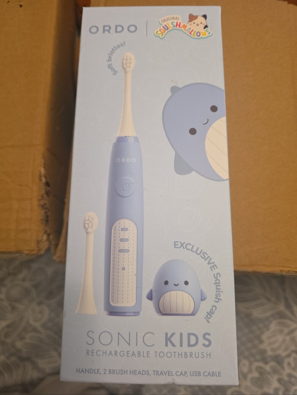 ORDO Sonic Kids Rechargeable Toothbrush - Light Blue